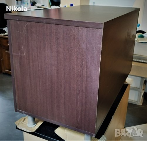 Офис шкаф цвят палисандър - орех 103/50/височина 65см, снимка 16 - Шкафове и рафтове - 41462752