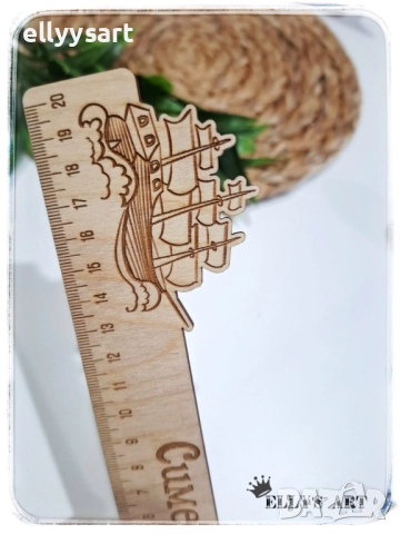 Персонализирани дървени гравирани линии, снимка 4 - Ръчно изработени сувенири - 52517467