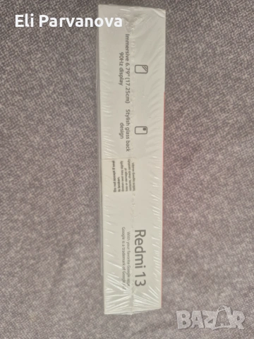 Смартфон Redmi 13 Ocean blue, 6GB RAM, 128GB ROM, 108MP камера, снимка 2 - Xiaomi - 53641601