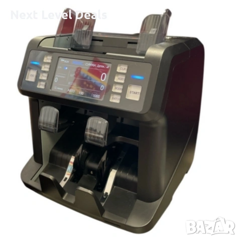 💰 Професионална многовалутна машина за броене на банкноти с детекция на фалшиви пари, снимка 7 - Друга електроника - 53749091