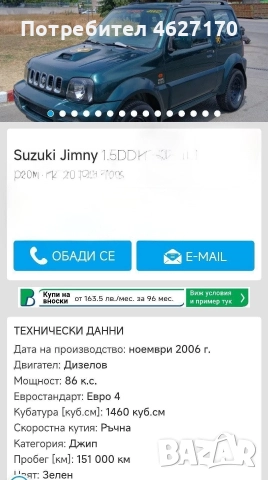 Продавам Сузуки Джимни