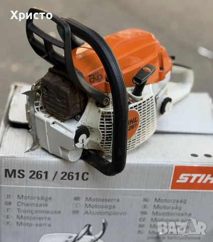 Професионален бензинов моторен трион STIHL MS 261, 50.2 см³, 3.0 kW / 4.1 к.с., снимка 3 - Градинска техника - 55942376