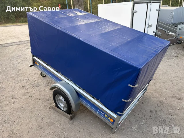 Туристическо, самосвално ремарке VESTA LIGHT 23 с брезент и шпригли Н-120, снимка 10 - Ремаркета - 55785045