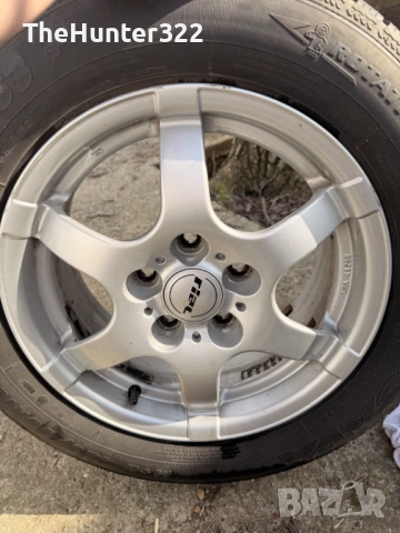Продавам джанти 5х112 15 цола за vw rial, снимка 2 - Гуми и джанти - 53860612