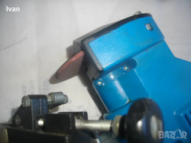 GUDE НЕМСКА ОРИГИНАЛНА ЕЛЕКТРИЧЕСКА МАШИНА ЗА ТОЧЕНЕ ЗАТОЧВАНЕ НА ВЕРИГИ НА МОТОРНИ ТРИОНИ РЕЗАЧКИ, снимка 10 - Други инструменти - 48604860