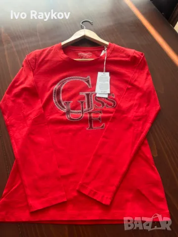 Тениска , дълаг ръкав , GUESS ,нова ,оригинална , снимка 6 - Блузи с дълъг ръкав и пуловери - 49155530