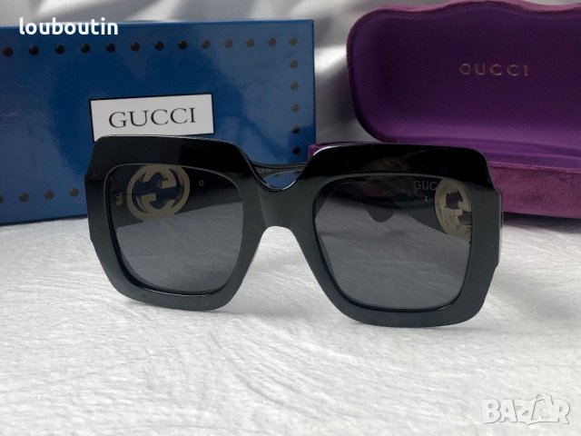 Gucci 2023 дамски слънчеви очила два цвята , снимка 7 - Слънчеви и диоптрични очила - 40780932