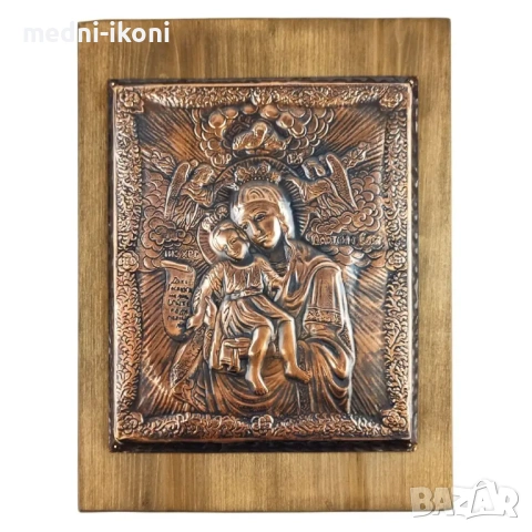 ИКОНА ГОЛЯМА БОГОРОДИЦА ДОСТОЙНО ЕСТЪ