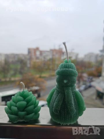 Продавам ръчно изработени свещи, снимка 2 - Ръчно изработени сувенири - 52247460