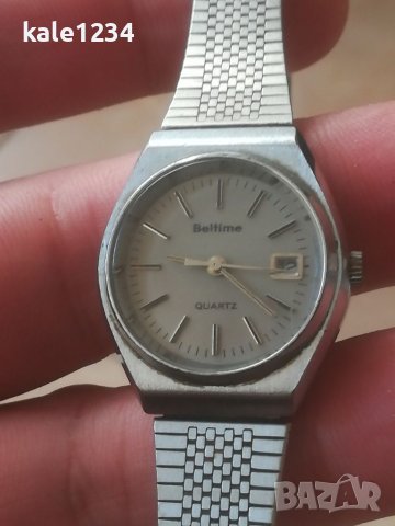 Дамски часовник Beltime. Japan. Vintage watch. Ретро часовник. Кварцов , снимка 2 - Дамски - 39658360