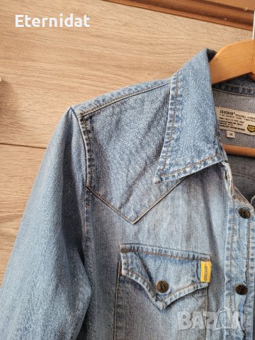 Дънкова риза CROCKER , снимка 6 - Ризи - 44482310