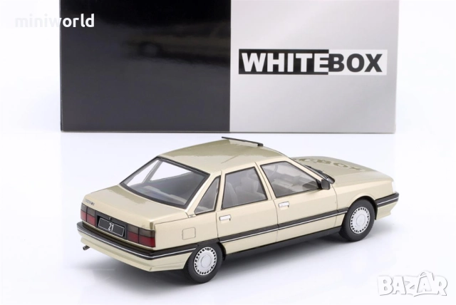 RENAULT 21 1986 - мащаб 1:24 на WhiteBox моделът е нов в кутия, снимка 5 - Колекции - 52246755