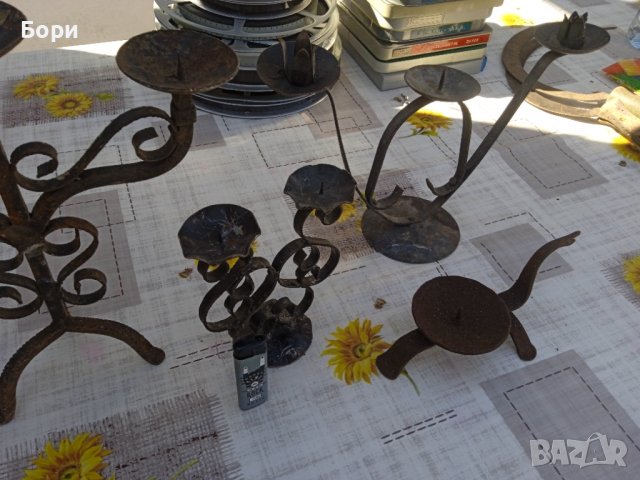 Метални свещници, снимка 7 - Декорация за дома - 40062112