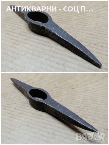 Стар Кован Градински Инструмент / 0,7 кг. , снимка 2 - Антикварни и старинни предмети - 44356467
