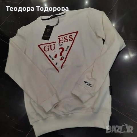 Мъжки блузи GUESS, Nike, снимка 4 - Блузи - 52414582