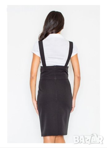 Дамски сукман ZARA с висока талия ХS-S, снимка 2 - Сукмани - 41766442