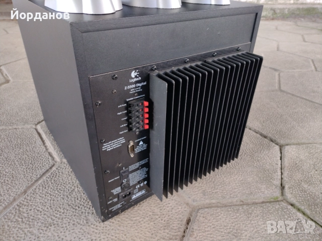 озвучителна система Logitech Z5500 , снимка 8 - Аудиосистеми - 47084389