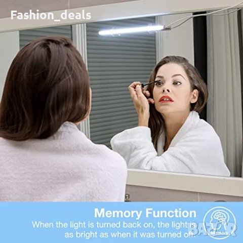 Нова Преносима Светлина Лампа за огледало /Грим , снимка 4 - Други - 41519847