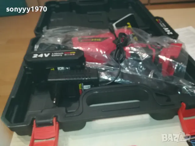 САБЛЕН ТРИОН С ДВЕ БАТЕРИЙ ЗАРЯДНО И КУФАР 0910241257, снимка 7 - Куфари с инструменти - 47519661