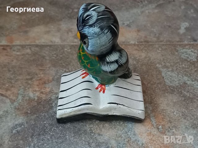 Керамичен бухал, снимка 2 - Колекции - 41836196