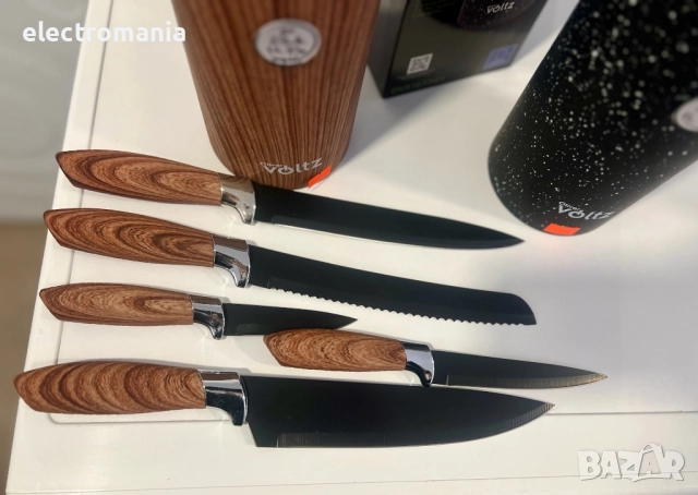 комплект ножове Voltz OV51633G5, снимка 4 - Прибори за хранене, готвене и сервиране - 52593278