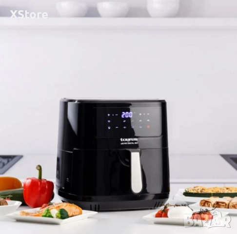 Фритюрник с горещ въздух Taurus Air Fry Digital , снимка 2 - Фритюрници - 51540603