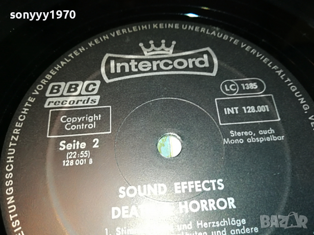 SOUND EFFECTS-DEATH & HORROR-WEST GERMANY 3103221214, снимка 16 - Грамофонни плочи - 36293590