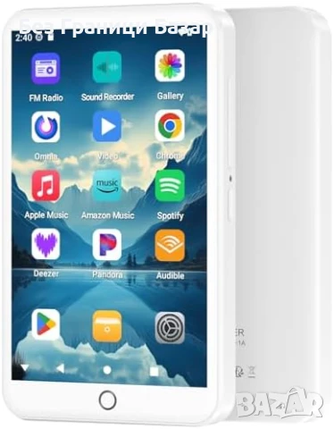 Нов MP3/MP4 плейър 96GB Android 13 Bluetooth WiFi Spotify тъчскрийн музика