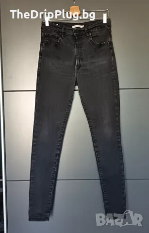 Дамски дънки Levi's mile high super skinny размер 30 в черно 