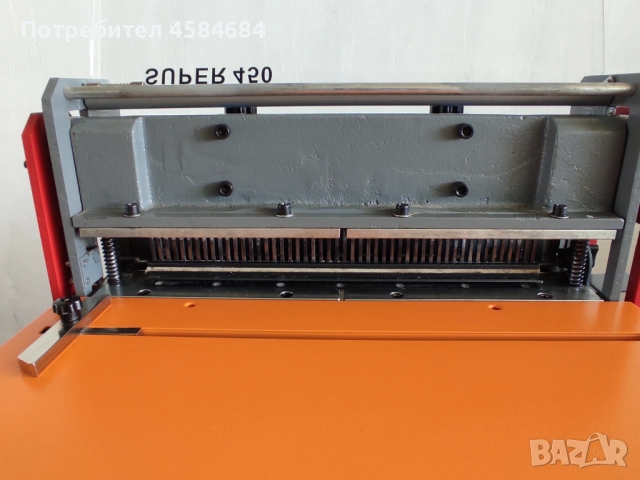 Щанцова машина за подвързване със спирала SUPU Super 450 + 2 щанци, снимка 2 - Други машини и части - 51598046