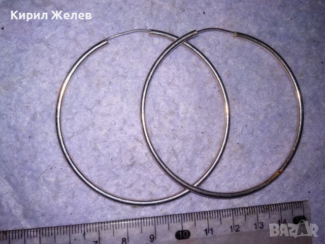 ШАРМАНТНИ КЛАСИЧЕСКИ ВИНТИДЖ АРТ МОДЕЛ СРЕБЪРНИ ОБЕЦИ ВИСОКА ПРОБА СРЕБРО РЪЧНА ИЗРАБОТКА 38534, снимка 11 - Антикварни и старинни предмети - 41451071