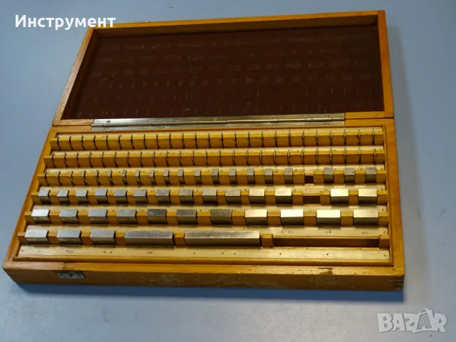 Комплект плоскопаралелни краечни мерки DDR MASSI Din 861 KL-1