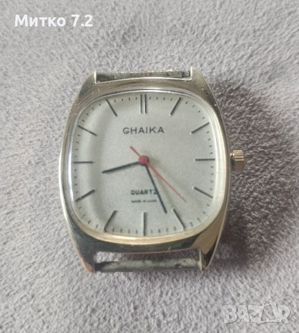  Руски кварцов часовник Чайка, снимка 5 - Антикварни и старинни предмети - 52735441