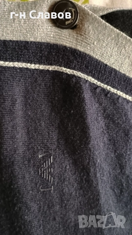 Жилетка ARMANI мъжка, S/M, снимка 15 - Пуловери - 52686455