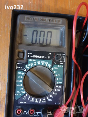 digital multimeter dmm3800, снимка 1