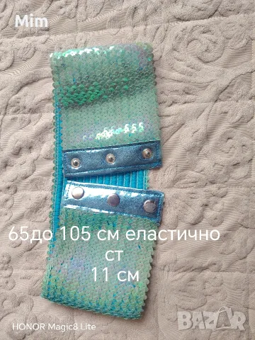 Дамски колани кожа / пайети , снимка 16 - Колани - 56232451