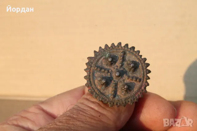Бронзов възрожденски пръстен, снимка 6 - Антикварни и старинни предмети - 48157531