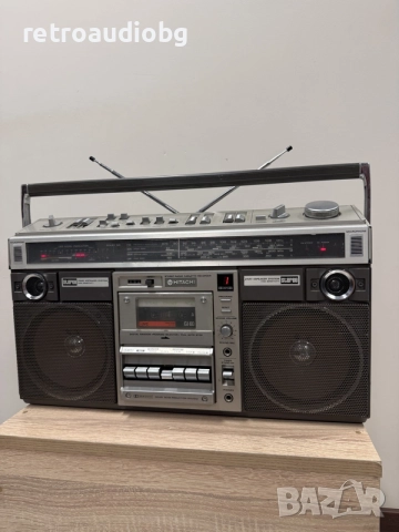 🔈Радиокасетофон HITACHI TRK-8190 E - Boombox - профилактиран🔈