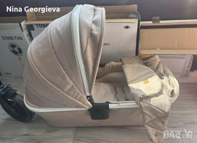 Детска количка Lolleri Rimini с летен и зимен кош , снимка 4 - Детски колички - 56116008