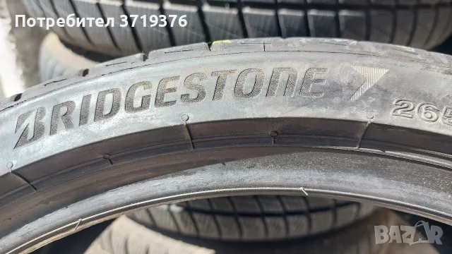 Лятна гума 265 30 19 Bridgestone Potenza Sport един брой , снимка 4 - Гуми и джанти - 55950314