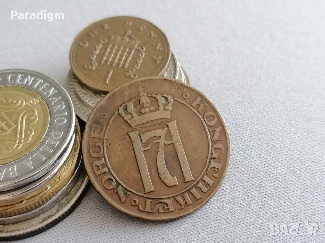 Монета - Норвегия - 5 оре | 1922г., снимка 2 - Нумизматика и бонистика - 41098801