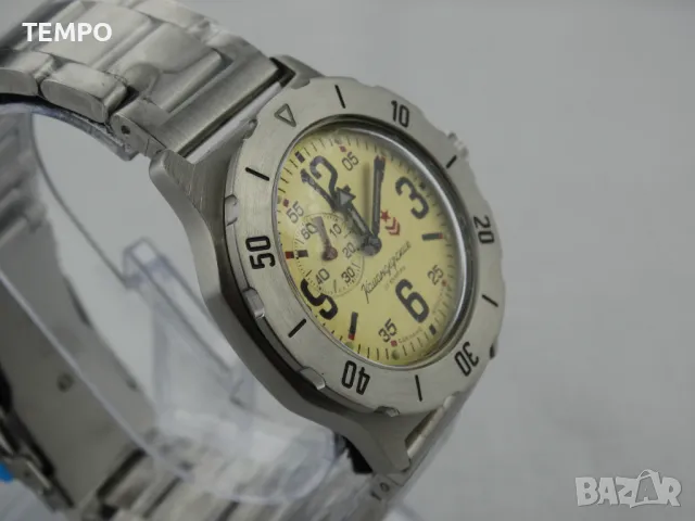 ВОСТОК КОМАНДИРСКИЕ АВТОМАТИЧЕН ref: 350749 - Верижка от стомана 316L, снимка 16 - Мъжки - 50354186