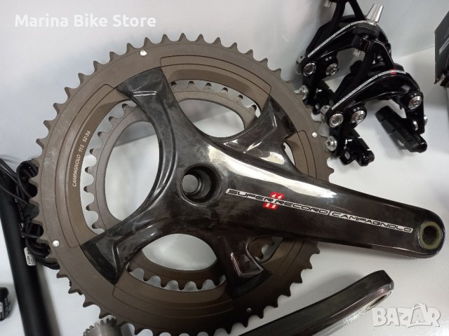 НОВ електронен шосеен монтаж Campagnolo Super Record EPS , снимка 2 - Части за велосипеди - 42675575