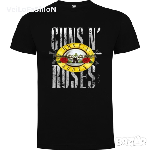 Нова мъжка тениска на музикалната група GUNS N'ROSES , снимка 4 - Тениски - 43919833