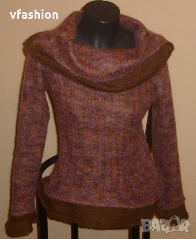 Дамска блуза двуслойна мохер BESS, снимка 2 - Блузи с дълъг ръкав и пуловери - 34660314