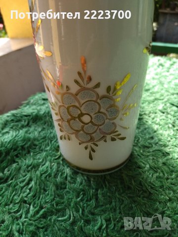 Ваза рисувано стъкло , снимка 2 - Декорация за дома - 42216595