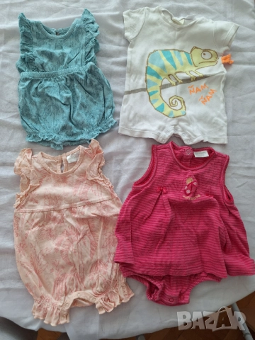 Роклички за момиче.Размер 0-3м , снимка 2 - Бебешки рокли - 52212562