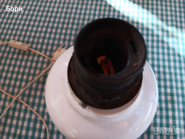 Порцеланово тяло за настолна лампа, снимка 5 - Настолни лампи - 42681488