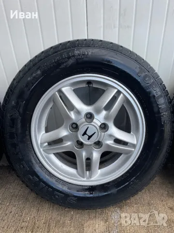 Оригинални лети джанти за Honda CR-V, HR-v и други модели. 5х114.3, ЕТ50, 6J, централен: 64.1мм., снимка 3 - Гуми и джанти - 47767283