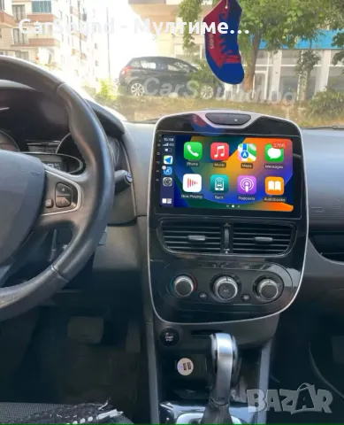 Renault Clio 4 - 10.1" Android Мултимедия Рено Клио 12-19 Навигация Андроид, снимка 2 - Аксесоари и консумативи - 49349988